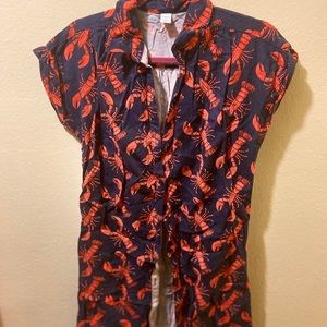 Old navy lobster shirt dress*